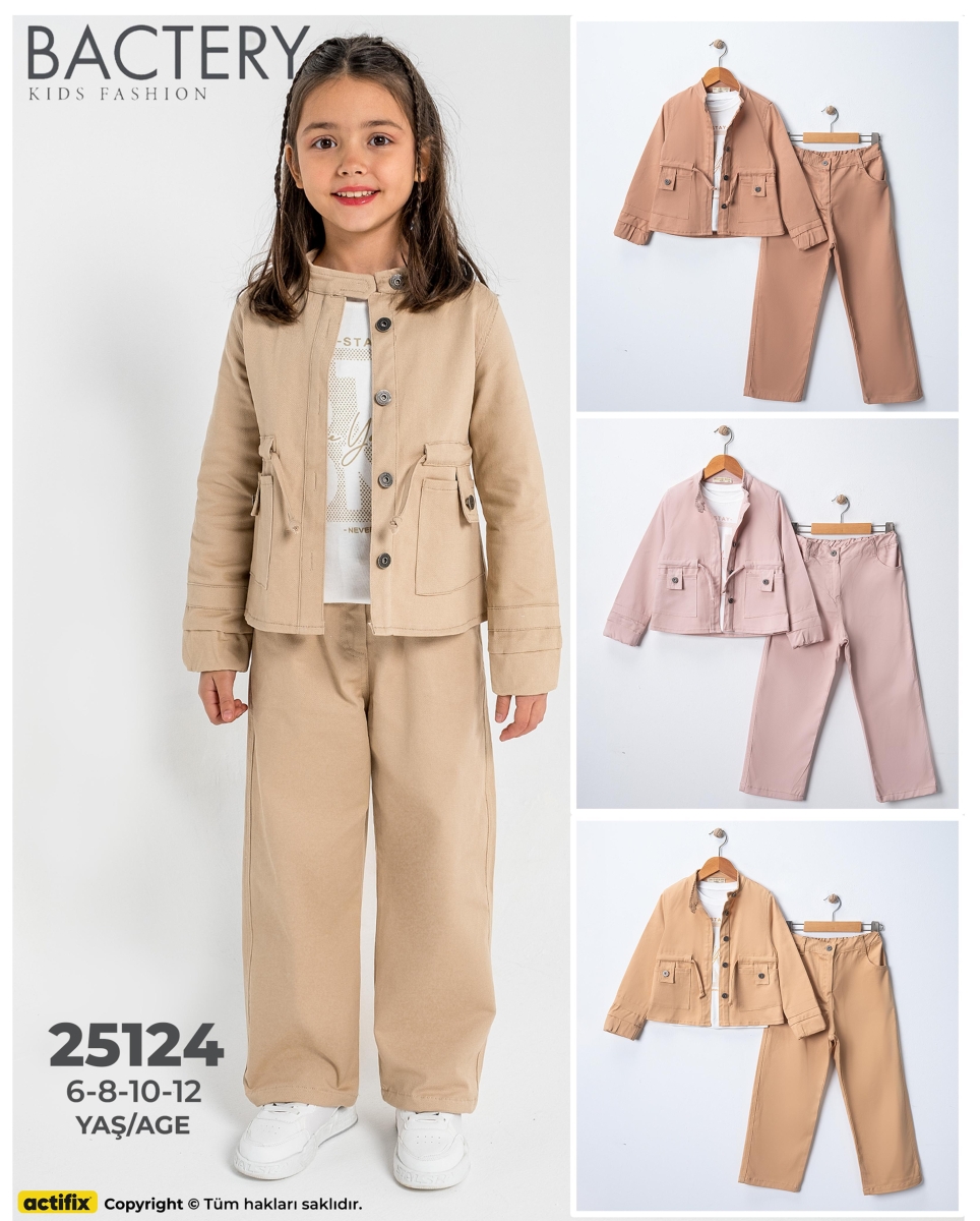 BACTERY GABARDİN 3 LÜ TAKIM