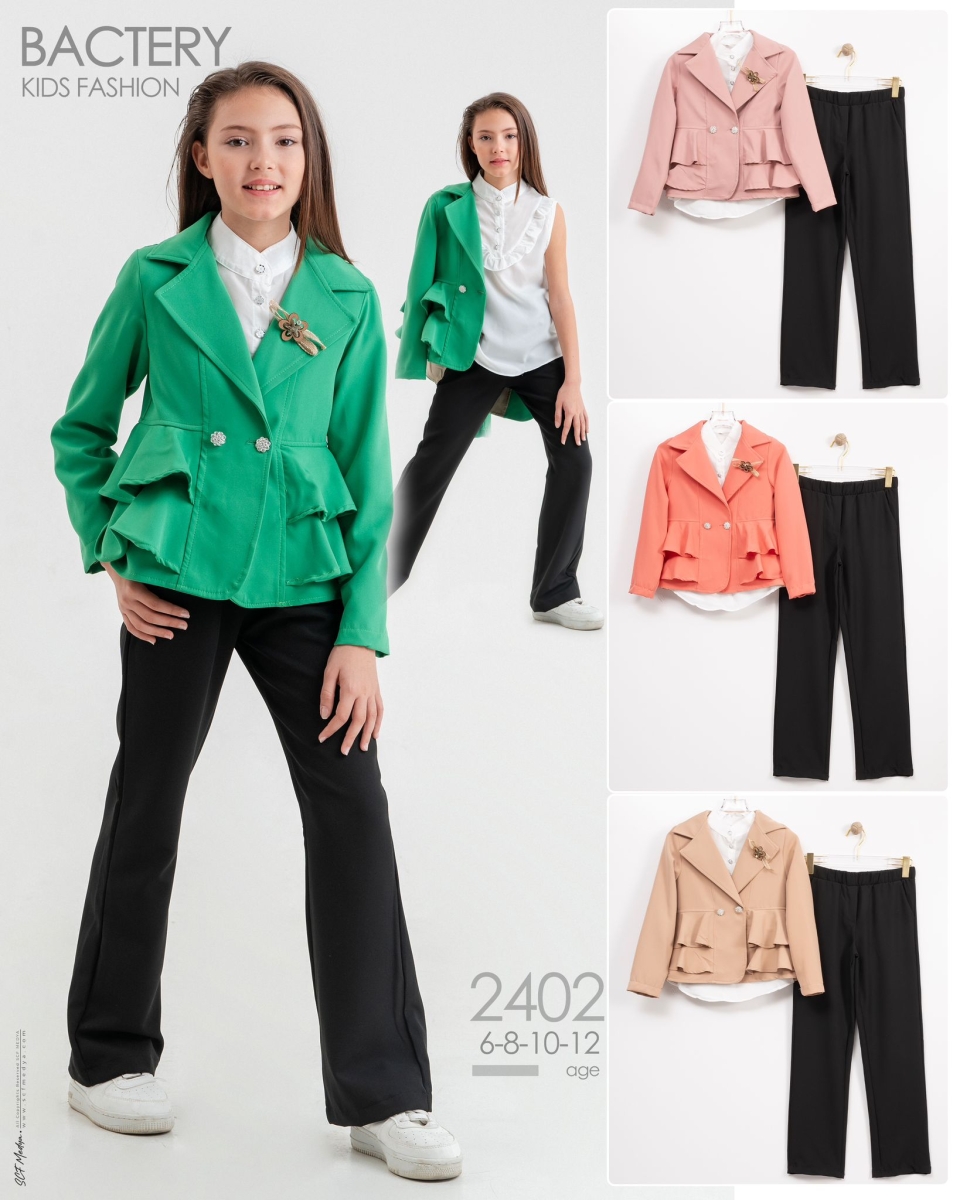 KIZ 6-12 YAŞ 3LÜ TAKIM