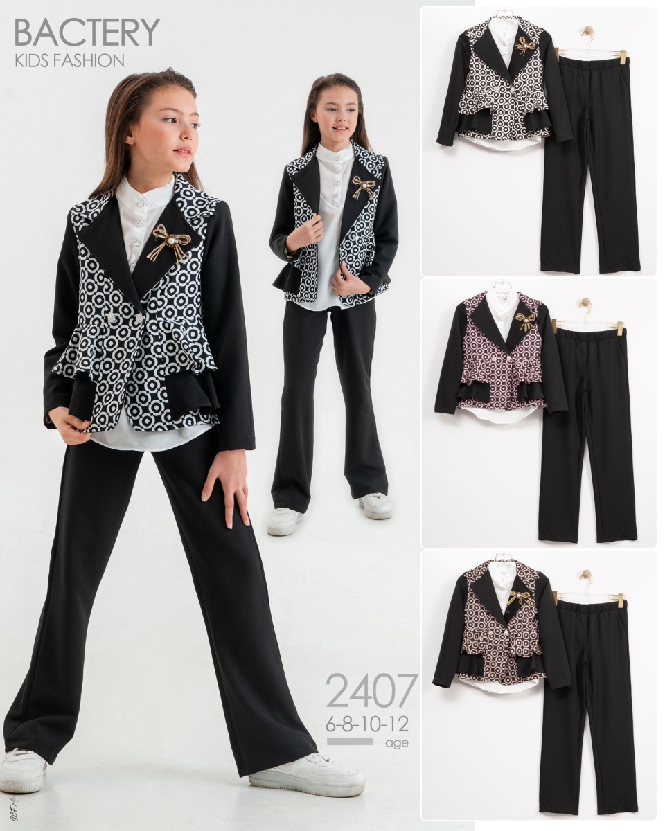 KIZ 6-12 YAŞ 3LÜ TAKIM