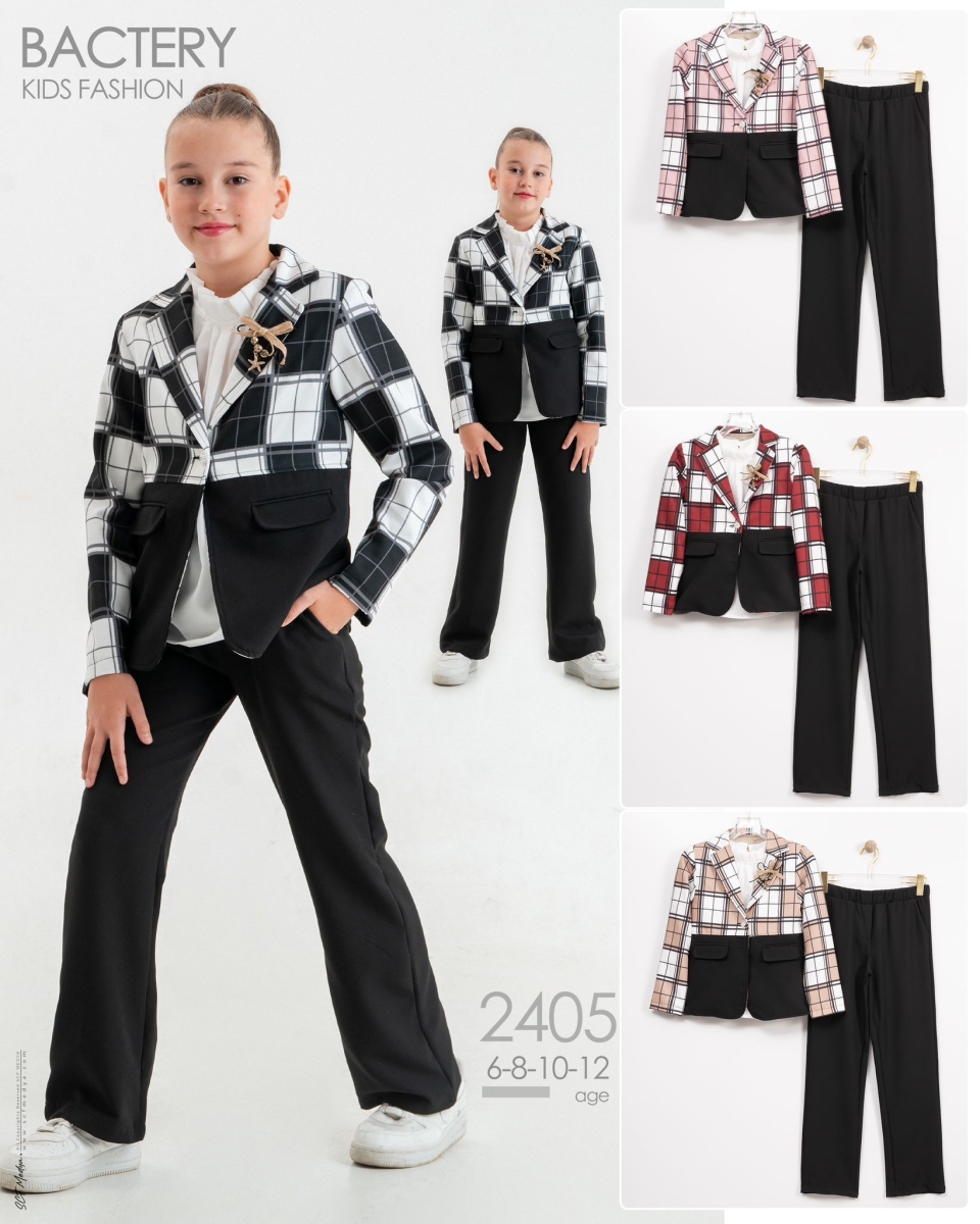 KIZ 6-12 YAŞ 3LÜ TAKIM